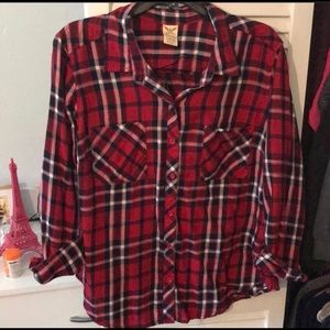Flannel button up